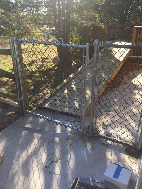 Fence Installation featuring custom detailing in Newark, Delaware