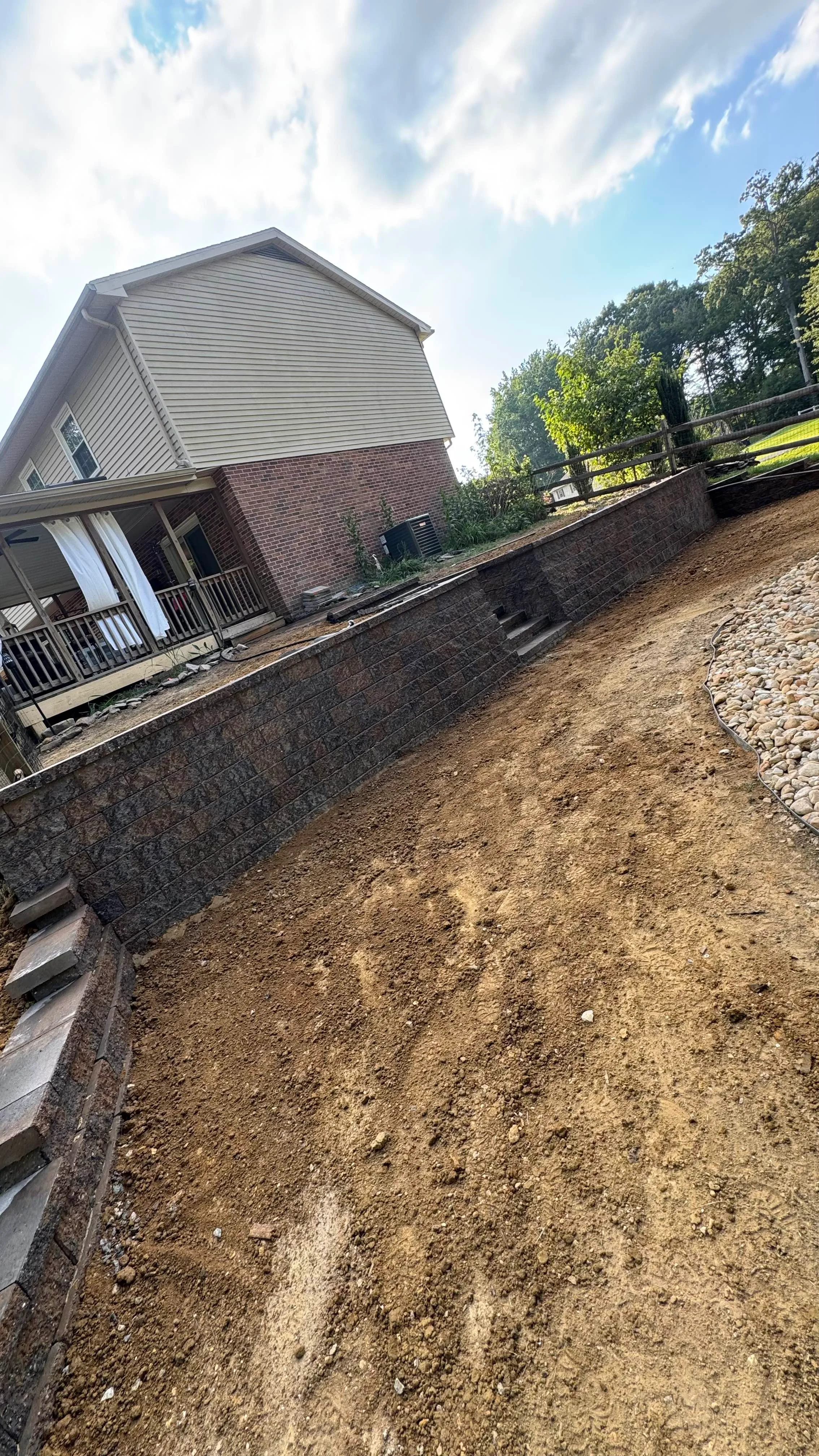 Multi-Level Retaining Wall System